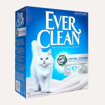 Наповнювач для котячих туалетів Ever Clean - Total Cover 6 л