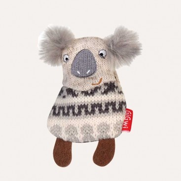 Іграшка для собак Коала з пищалкою GiGwi - Plush Friendz, 10 см