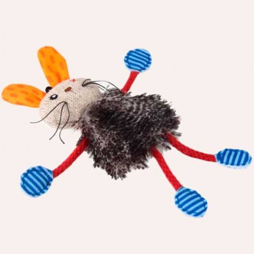 Іграшка з пакетиками котячої м'яти GiGwi - Rabbit Refillable Silvervine