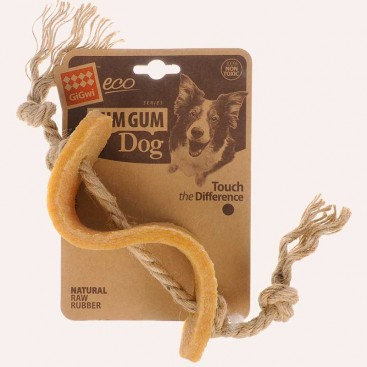 Іграшка для собак з екоматеріалів GiGwi - Gum Gum Dog