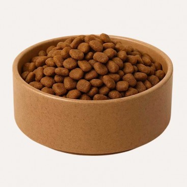 Миска для собак бамбуковая коричневая Swastic - OSTO 650 мл