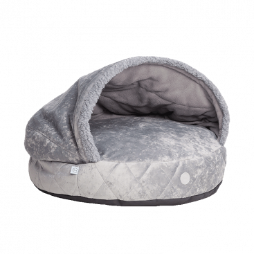 Лежак-норка Harley&Cho - Cover Plush Gray, M (65 см)