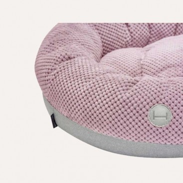 Овальний лежак Harley&Cho - Bagel Pink S (60х50 cm)