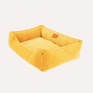 Лежак Harley&Cho - Dreamer Yellow Velvet S (60х45 cm)