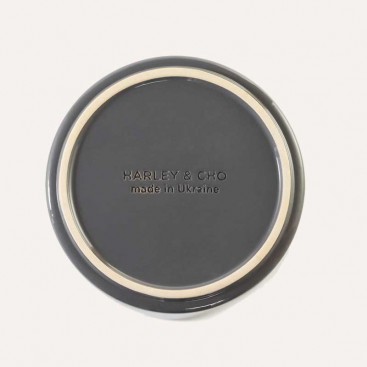 Сферическая керамическая миска Sphere Ceramic Bowl, Graphite M (17x7cm / 0,5 л)