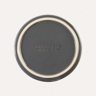 Керамічна миска Harley and Cho - Ceramic Bowl, Graphite M (17x7cm/ 0,85 л)