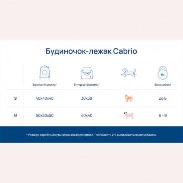 Будинок-лежак два в одному Cabrio Caramel S