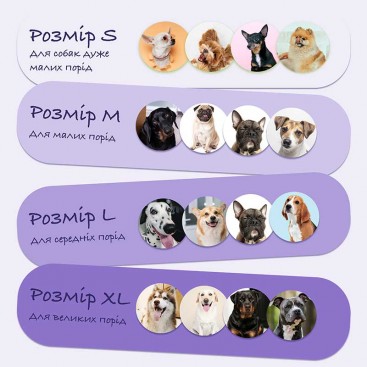 Панама для собак з котону HatDog - Blue, L