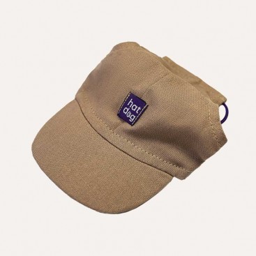 Кепка для собак з льону HatDog - Beige, M
