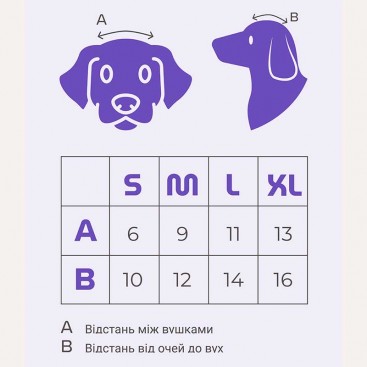 Панама для собак из вельвета HatDog - Gray, S