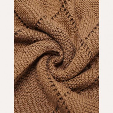 Плед для тварин Home Creative - Knitted Hearts Cinnamon, 70х90 см