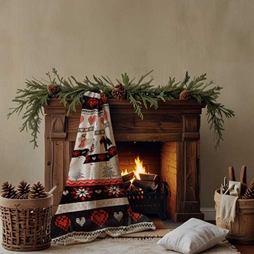 Плед для тварин Home Creative - Christmas Feriers, 70х100 см
