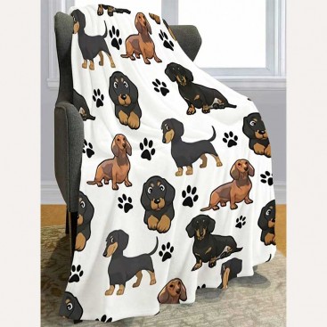 Плед для тварин Home Creative - Funny dachshunds, 70х100 см