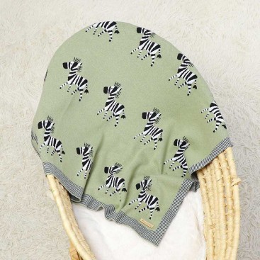 Плед для тварин Home Creative - Green Zebra, 80х100 см