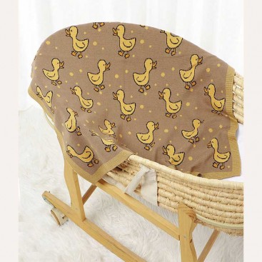 Плед для тварин Home Creative - Brown Ducks, 80х100 см