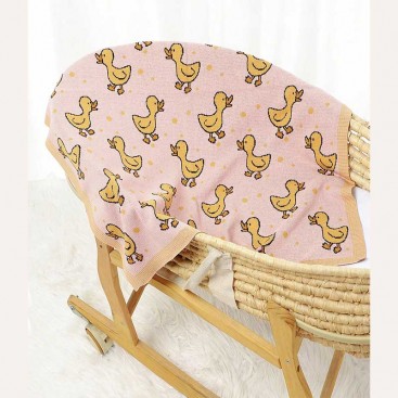 Плед для тварин Home Creative - Pink Ducks, 80х100 см
