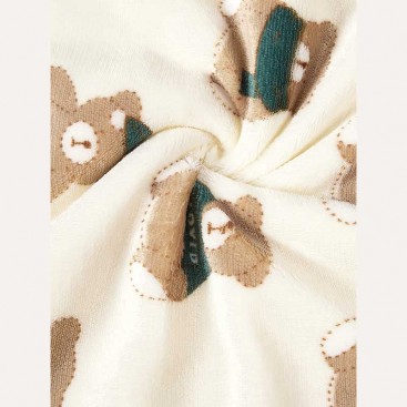 Плед для тварин Home Creative - Bears with scarf, 75х100 см