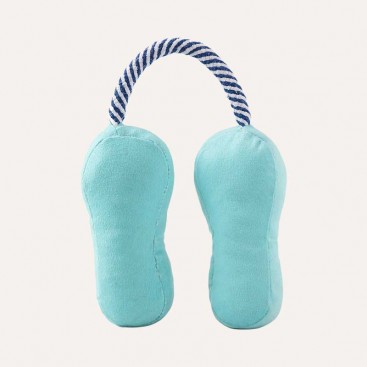 Мягкая игрушка для собак сланцы HugSmart - Beach Daze Slipper