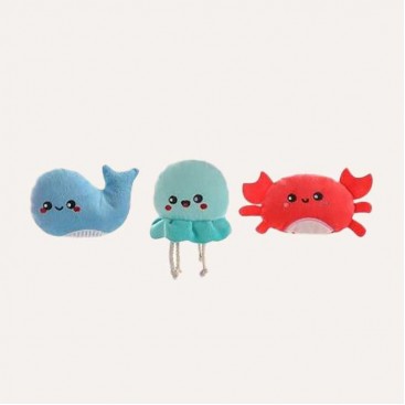Набор игрушек для собак HugSmart - Ocean Pals Sea Creatures