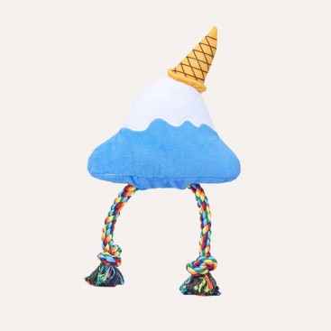 Мʼяка іграшка для собак до дня народження HugSmart - Fuji Ice-cream