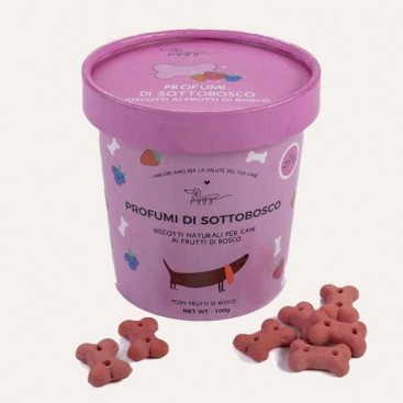 Ласощі для собак печиво зі смаком ягід - Berries Hygge, 100 г