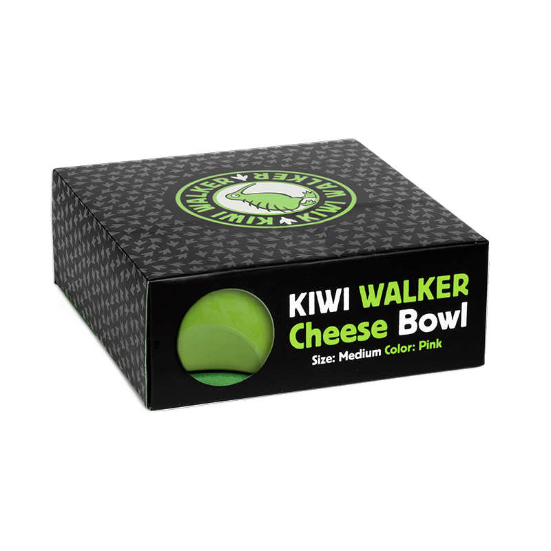 Миска для собак Kiwi Walker - Cheese Bowl Green 750 мл