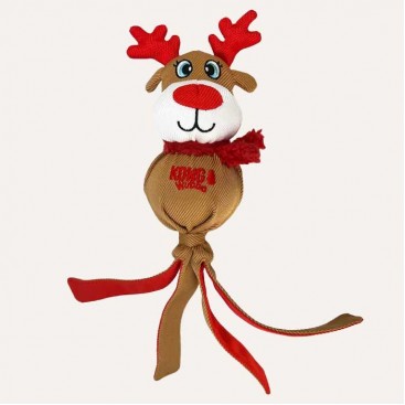 Рождественская игрушка для собак Kong - Holiday Wubba Reindeer