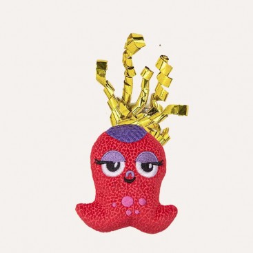 Різдвяна іграшка для котів з мʼятою Croci - Christmas Octopus