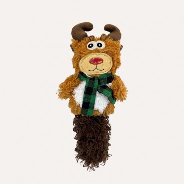 Рождественская игрушка для кошек с мятой Kong - Holiday Kickeroo Reindeer