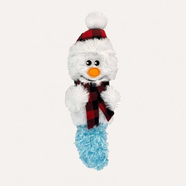 Різдвяна іграшка для котів з мʼятою Kong - Holiday Kickeroo Snowman
