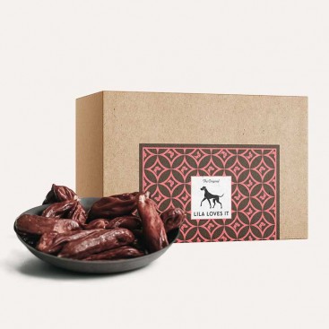 Органическое лакомство для собак колбаски из индейки Lila loves it - Оrganic turkey sausages, 150 г
