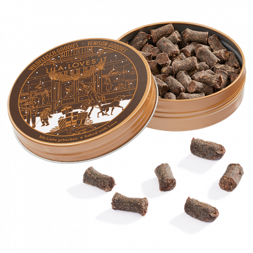 Новорічні ласощі для собак з олениною і пастернаком Lila loves it - Venison Goodies, 50 г
