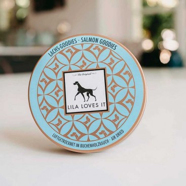Гипоаллергенное лакомство для собак с лососем Lila loves it - Salmon Goodies 50 г