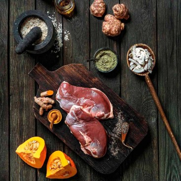 Влажный корм для собак с уткой и тыквой Lila loves it - Bio-Ente Organic Duck with Pumpkin, 150 г