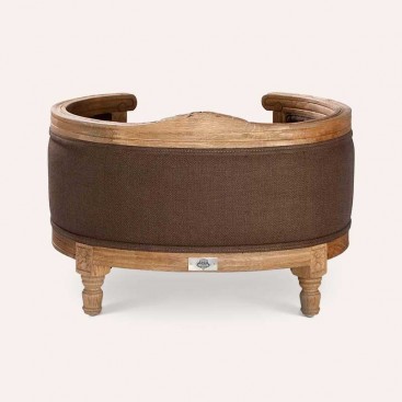 Лежанка Lord Lou - George Mocha Linen, S