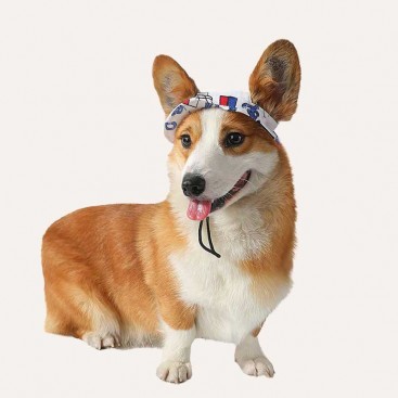 Панама для домашніх тварин - Dog panama hat sea ​​theme, S