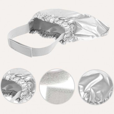 Аксесуар для купання домашніх тварин з захстом вух - Silver, M