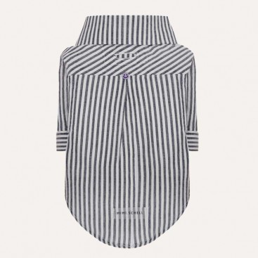 Сорочка смугаста Mimi.schell - Gray, S (сп.25см/ог28-32см)