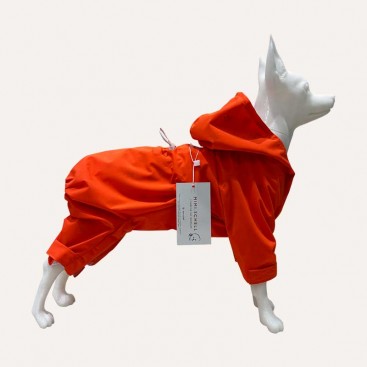 Комбінезон-дощовик з липучками Mimi.schell - Orange, L (ДС: 35-40; ОГ: 36-44)