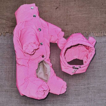 Комплект комбінезон та шолом Puhla Mimi.schell - Soft pink, S(ДС: 23-25; ОГ: 22-30 Рукав 6\8)