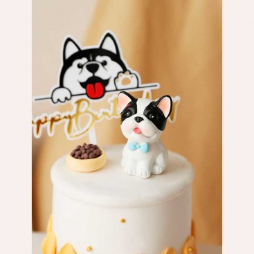 Топпер для собак для декорирования капкейков MJCakedecor - Topper Puppy Pet Party