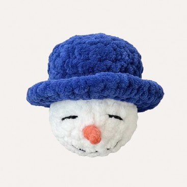 Новогодняя игрушка для собак и кошек Montmorency - Snowman Indigo Blue