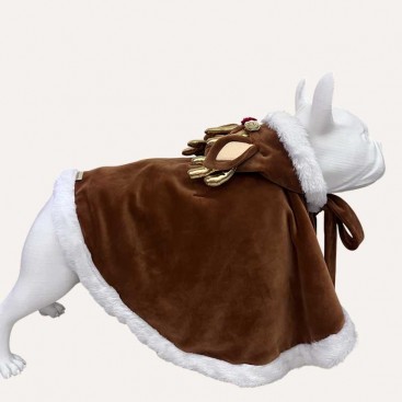 Новорічна накидка для собак - Xmas Deer 35-40 см