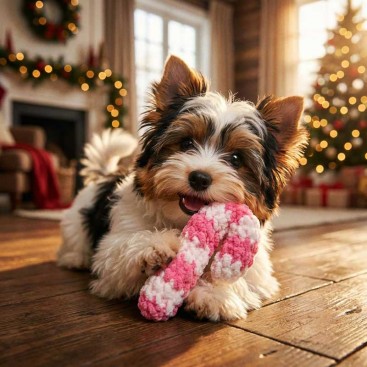 Новорічна іграшка для собак і котів Montmorency - Christmas Stick Pink