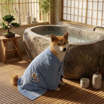 Полотенце для собак с вышивкой Montmorency - Сердце (130х70)