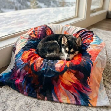 Флисовое одеяло Montmorency - Shepperd,140х100 см