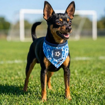 Бандана для собак з вишивкою Montmorency - Ball & Keds