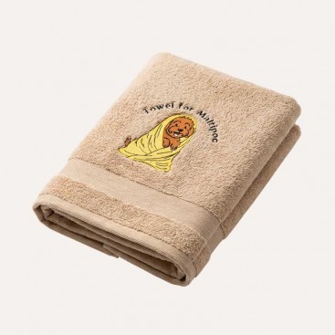 Рушник для собак з вишивкою Montmorency - Мальтіпу (50х100 см)