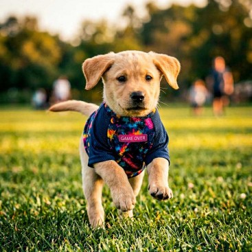 Футболка для собак Montmorency - Game over, M mini
