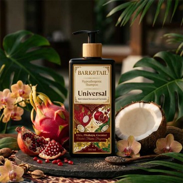 Гіпоалергенний універсальний шампунь Bark&Tail - Universal Bali Island Botanical Formula, 250 мл